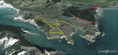 Cook's Cove extra loop overview