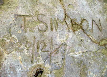December 29, 1936 The Bluff inscription