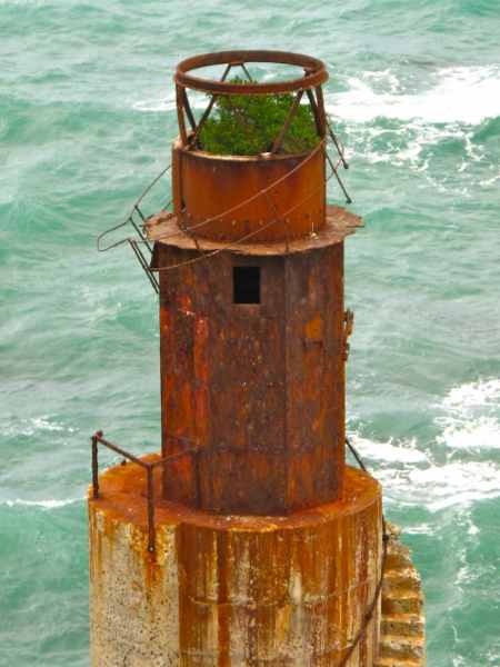 Rust-a-rama Tuahine Lighthouse.
